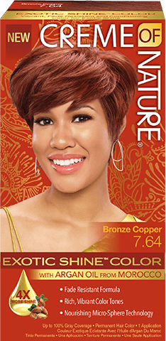 CREME OF NATURE ARGAN HAIR COLOR  BRONZE COPPER – Glama Hair and Beauty